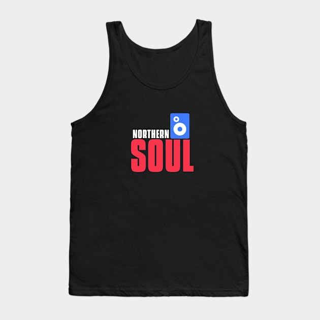 Northern soul Tank Top by BVHstudio